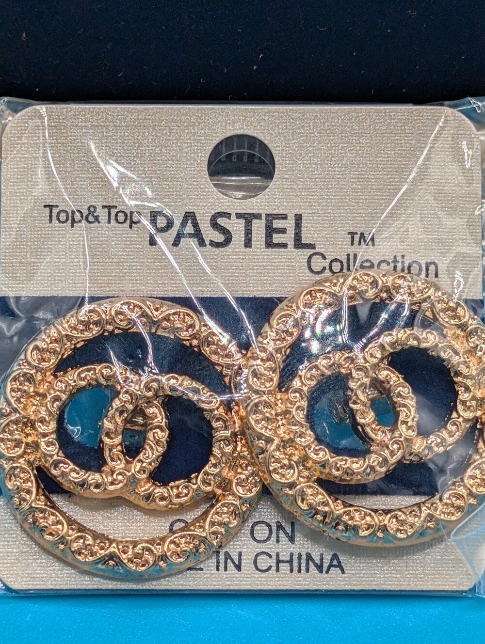 Collection Gold-Tone Filigree Earrings- Clip On